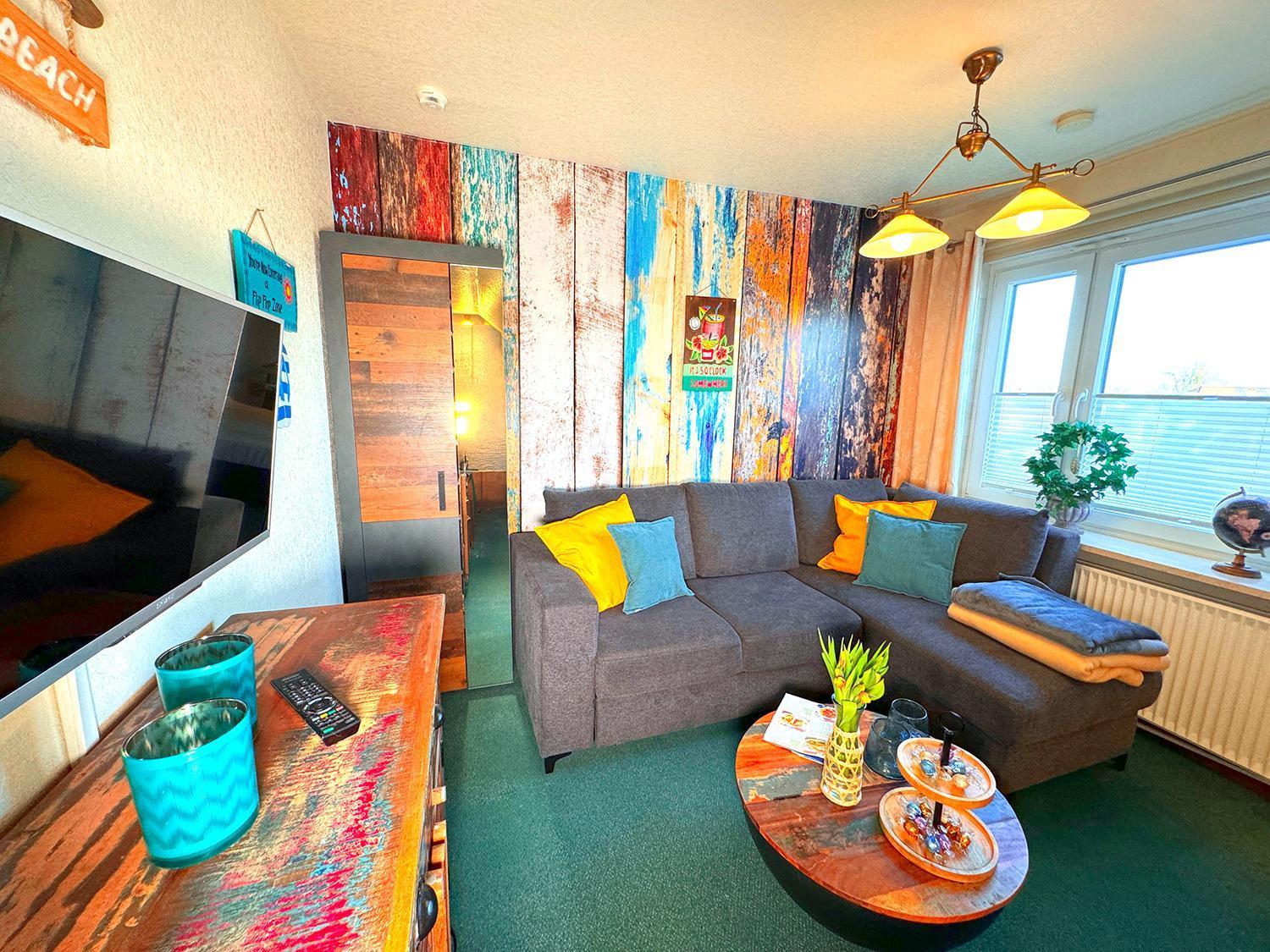 Hawaii - By Mila Ferienarpartments - Buesum Zentrum Eigener Parkplatz ภายนอก รูปภาพ